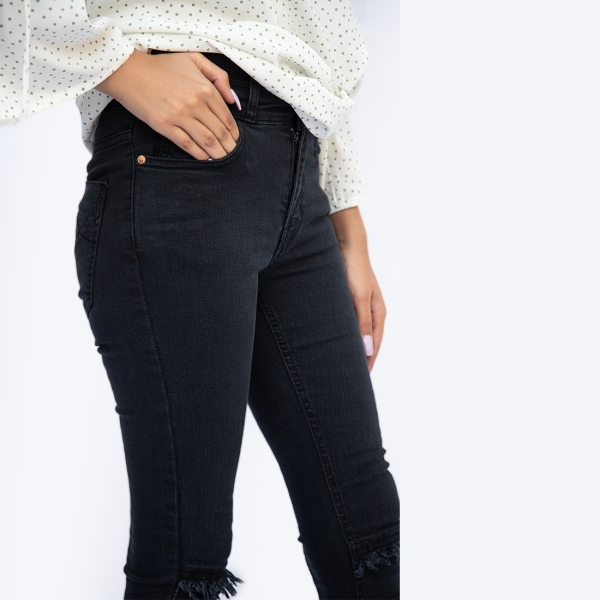 High Rise Ripped Stretchable Skinny Jeans